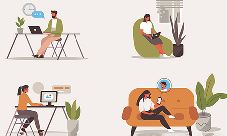 dangers of home working