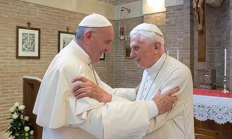 Exploiting death of Pope Benedict